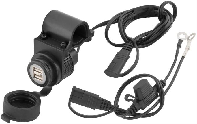 BKM-15-2232, BikeMaster Dual USB/Plug Chargers 152232 في الإمارات العربية المتحدة, دبي. Condition - new. Price ⁦160 AED⁩. Photo, seller contacts | AUTO.AE
