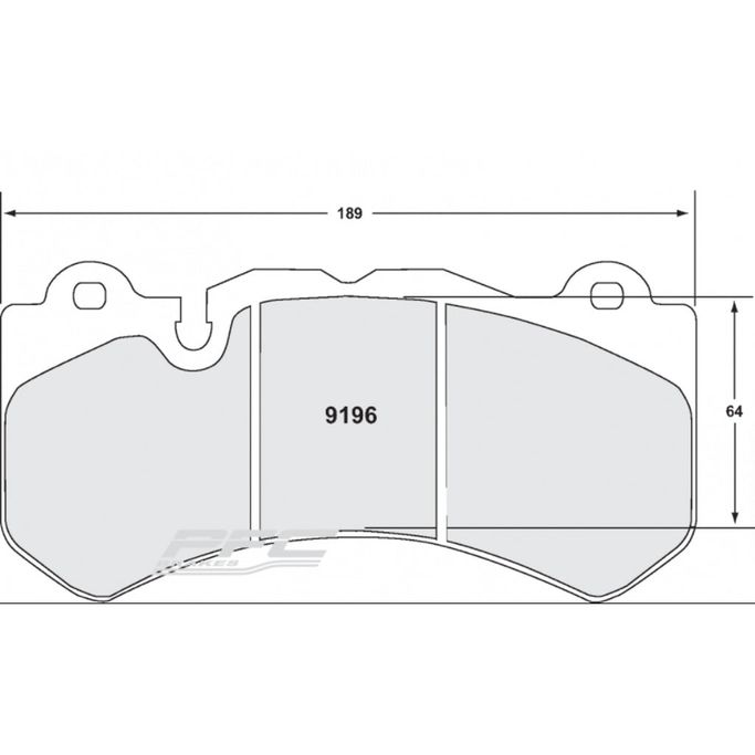 9196.10, PFC 9196.10 Brake Pads Z-RATED for AUDI RS6 (C6) / MERCEDES AMG C63 في الإمارات العربية المتحدة, دبي. Condition - new. Price ⁦2,330 AED⁩. Photo, seller contacts | AUTO.AE
