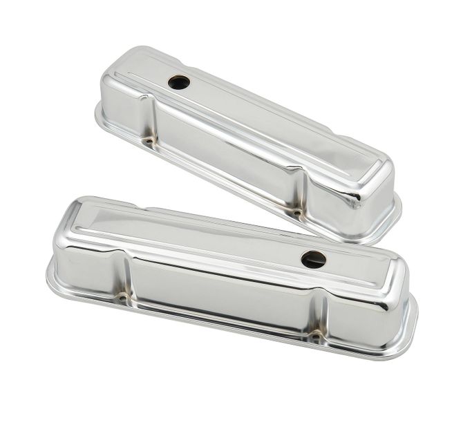 MRG-9805, Mr. Gasket Chrome Valve Covers 9805 في الإمارات العربية المتحدة, دبي. Condition - new. Price 350 AED. Photo, seller contacts | AUTO.AE