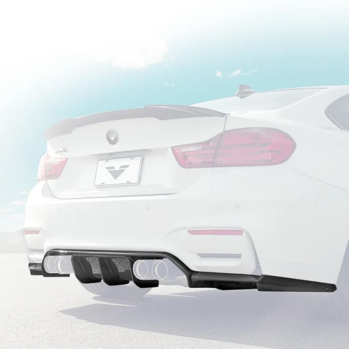 4001BMV, VORSTEINER 4001BMV Rear Diffuser VRS (Gloss Carbon) for BMW M4 GTS (F82) 2016-2017 в ОАЭ, Дубай. Состояние - новое. Цена 11 680 AED. Фото, контакты продавца | AUTO.AE