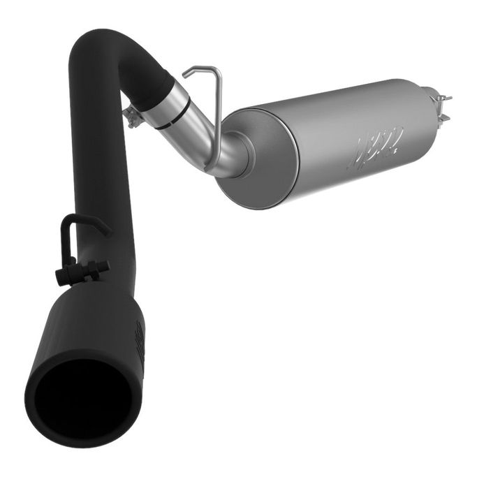 S5512BLK, MBRP S5512BLK Cat-Back 2.5" Armor BLK (Black-Coated Aluminized Steel / Single) for JEEP Wrangler (TJ) 1997-1999 في الإمارات العربية المتحدة, دبي. Condition - new. Price ⁦2,170 AED⁩. Photo, seller contacts | AUTO.AE