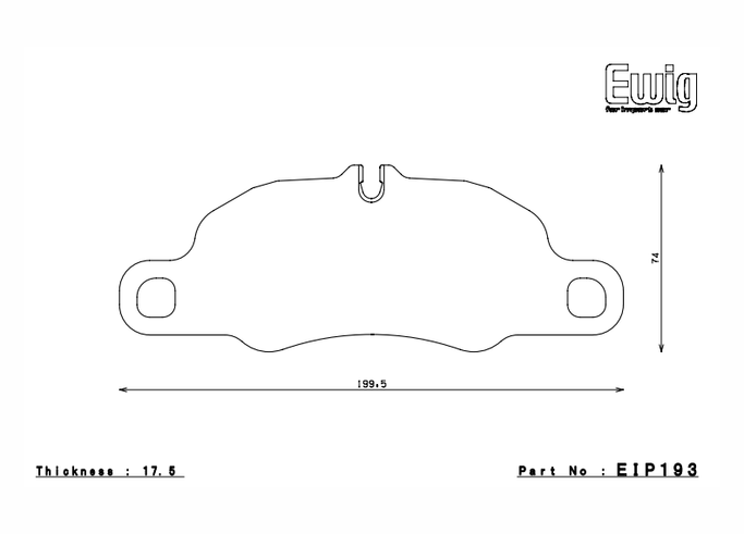 EIP193ME20, ENDLESS EIP193ME20 Front brake pads PORSCHE 3.6 CARRERA/911(991) 3.4 CARRERA/4 в ОАЭ, Дубай. Состояние - новое. Цена 1 130 AED. Фото, контакты продавца | AUTO.AE