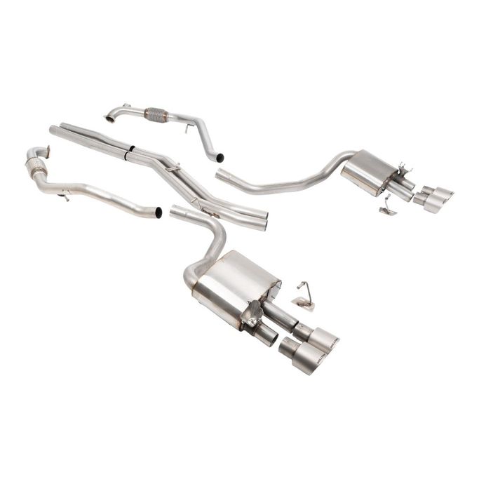 SSXAU1200, MILLTEK SSXAU1200 Cat-Back Exhaust, 2.5'' (Quad GT-100 Titanium Trims) for AUDI S5 Sportback RHD (B9) 2017- в ОАЭ, Дубай. Состояние - новое. Цена ⁦18 420 AED⁩. Фото, контакты продавца | AUTO.AE