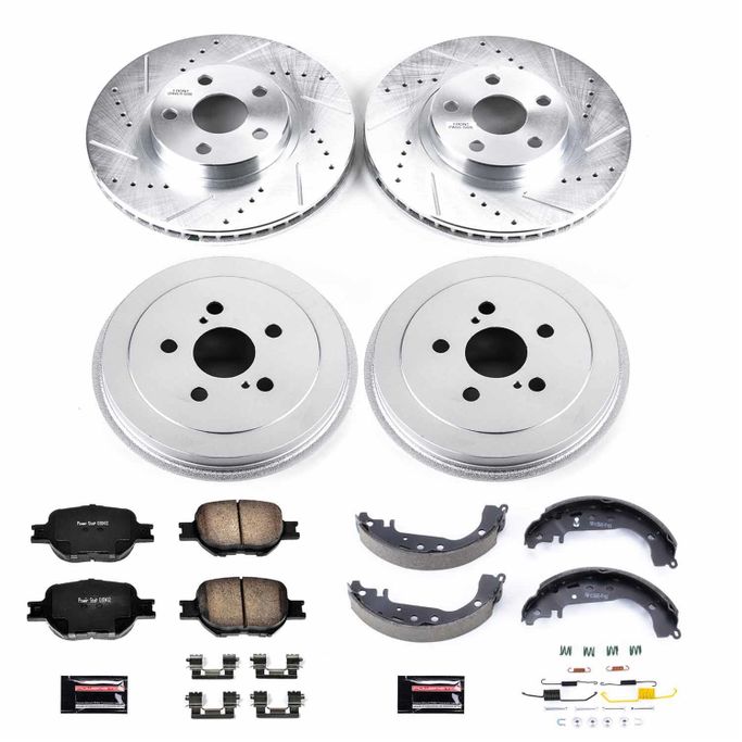 PWR-K15464DK, PowerStop Z23 Evolution Sport Disc and Drum Brake Upgrade Kits for 2001-2005 CELICA - K15464DK in UAE, Dubai. Condition - new. Price 1,370 AED. Photo, seller contacts | AUTO.AE