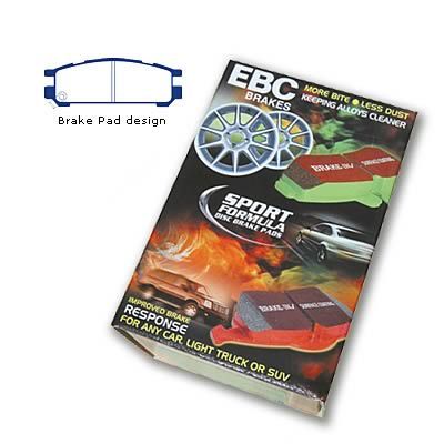 EBC-DP4821R, EBC Yellowstuff Brake Pads for 1993-2001 IMPREZA, 1991-1999 LEGACY - DP4821R in UAE, Dubai. Condition - new. Price ⁦630 AED⁩. Photo, seller contacts | AUTO.AE