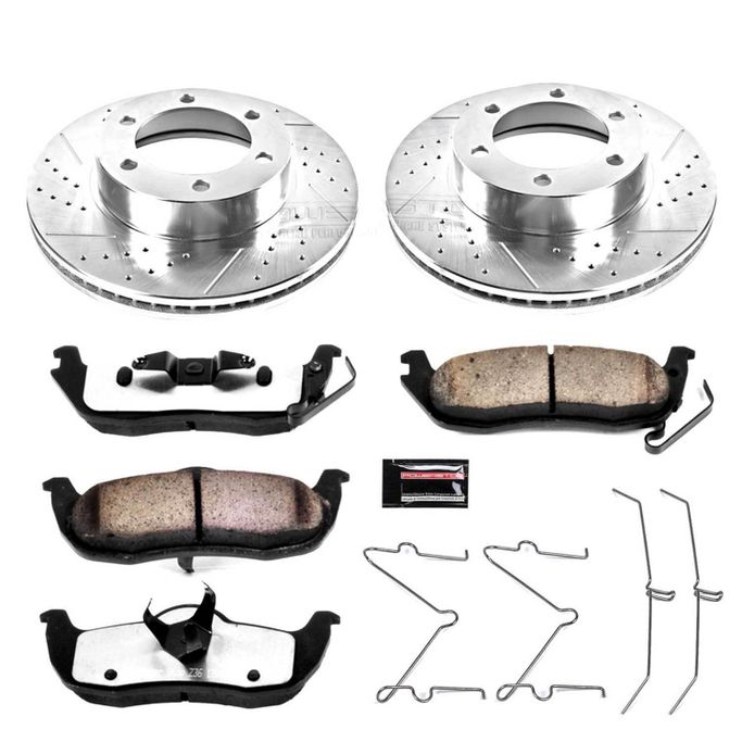 PWR-K2323-36, PowerStop Z36 Truck and Tow Brake Upgrade Kits for 2001-2002 SEQUOIA, 2000-2002 TUNDRA - K2323-36 في الإمارات العربية المتحدة, دبي. Condition - new. Price ⁦1,300 AED⁩. Photo, seller contacts | AUTO.AE