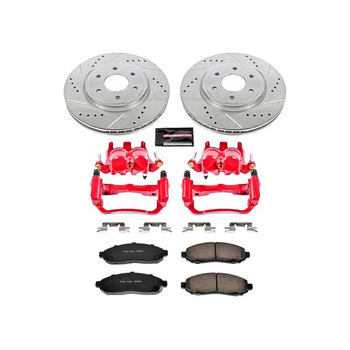 PWR-KC142, PowerStop Z23 Evolution Sport Brake Upgrade Kits with Calipers KC142 в ОАЭ, Дубай. Состояние - новое. Цена 2 400 AED. Фото, контакты продавца | AUTO.AE