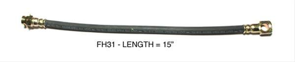 RSD-FH31, The Right Stuff Flex Brake Hoses for 1974-1976 CAMARO, FIREBIRD - FH31 in UAE, Dubai. Condition - new. Price 110 AED. Photo, seller contacts | AUTO.AE