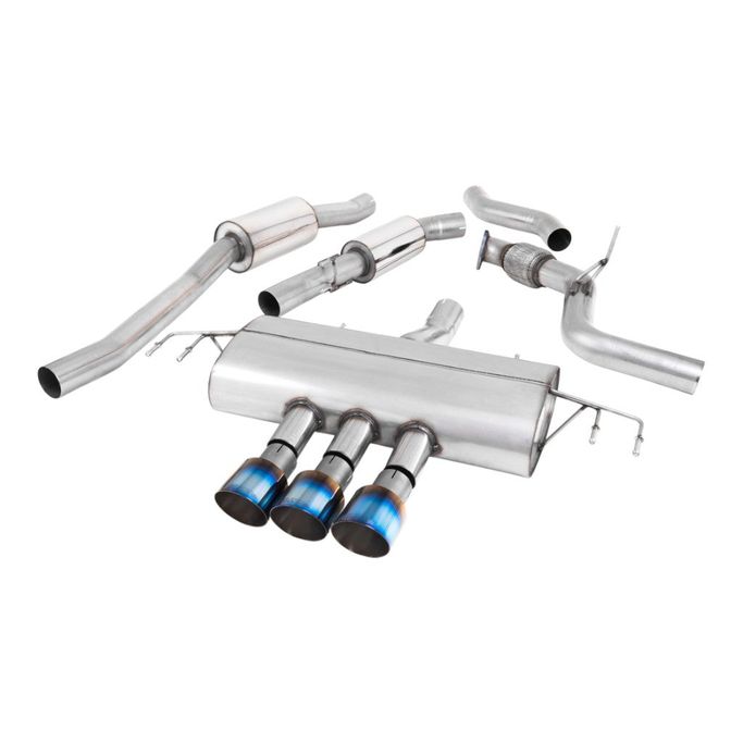 SSXHO258, MILLTEK SSXHO258 Cat-Back Exhaust, 3" (Burnt Titanium GT-100 Trims) for HONDA Civic (FK7) Non-OPF/GPF 2015- в ОАЭ, Дубай. Состояние - новое. Цена ⁦14 090 AED⁩. Фото, контакты продавца | AUTO.AE