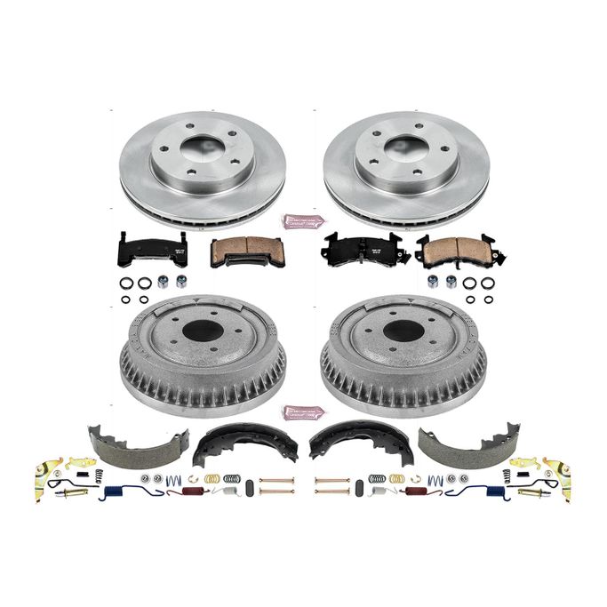 PWR-KOE15045DK, PowerStop Autospecialty Stock Replacement Disc and Drum Brake Kits KOE15045DK في الإمارات العربية المتحدة, دبي. Condition - new. Price ⁦1,540 AED⁩. Photo, seller contacts | AUTO.AE