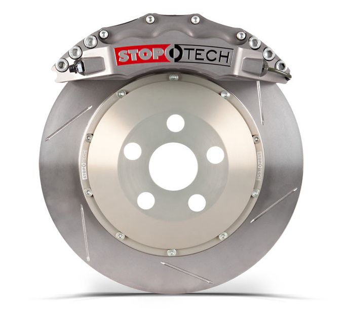 83.119.6700.R1, STOPTECH 83.119.6700.R1 BBK 2PC SPORT TROPHY,FRONT SLOTTED 355/STR60 TROPHY ANODIZED AUDI I A4(B8) '08 in UAE, Dubai. Condition - new. Price 21,700 AED. Photo, seller contacts | AUTO.AE