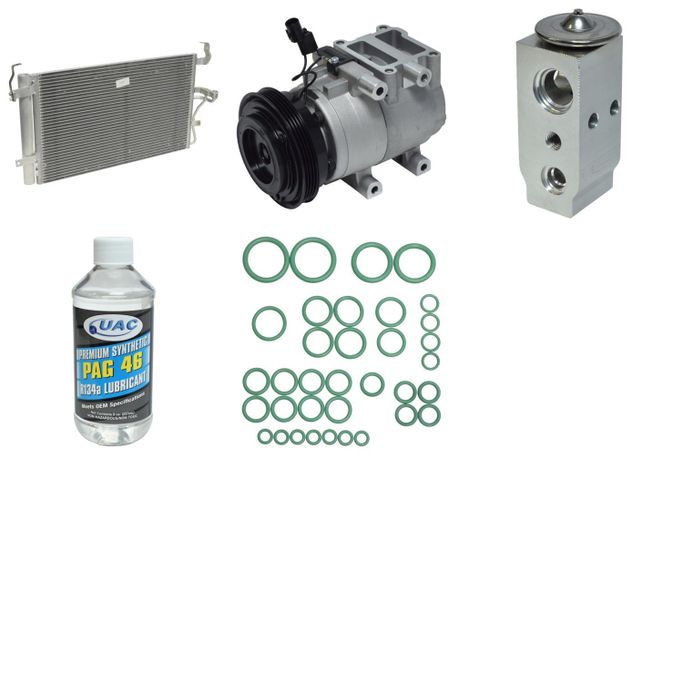 UAC-KT5948A, Universal Air Conditioner Compressor Kits for 2006 ELANTRA - KT 5948A in UAE, Dubai. Condition - new. Price 1,440 AED. Photo, seller contacts | AUTO.AE