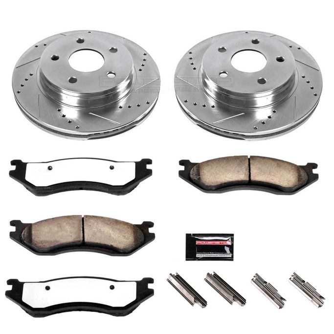 PWR-K2167-36, PowerStop Z36 Truck and Tow Brake Upgrade Kits for 2003-2005 RAM 1500 - K2167-36 في الإمارات العربية المتحدة, دبي. Condition - new. Price ⁦1,550 AED⁩. Photo, seller contacts | AUTO.AE
