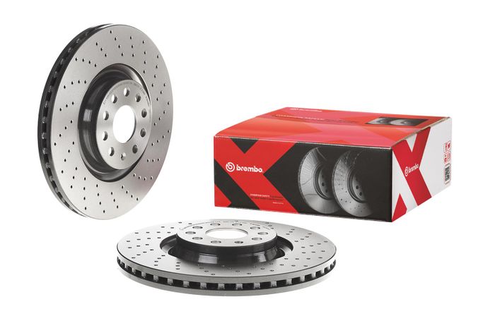 BBO-09-C306-1X, Brembo Xtra Drilled Performance Rotors 09.C306.1X في الإمارات العربية المتحدة, دبي. Condition - new. Price 800 AED. Photo, seller contacts | AUTO.AE