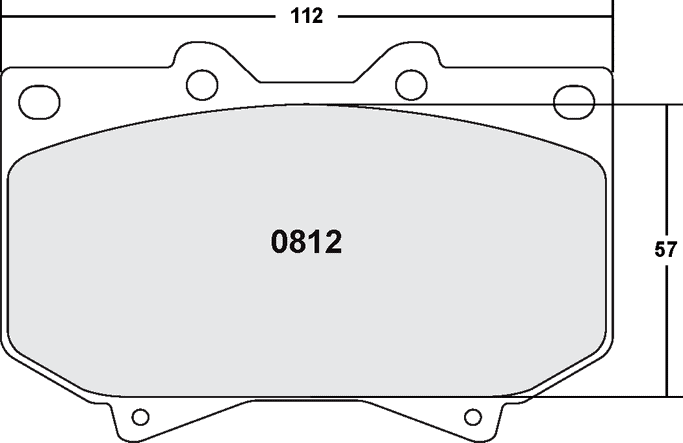 0812.22, PFC 0812.22 Front Brake Pads Z-RATED for Toyota LC UZJ100 / Sequoia в ОАЭ, Дубай. Состояние - новое. Цена ⁦410 AED⁩. Фото, контакты продавца | AUTO.AE