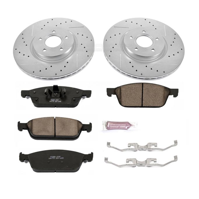 PWR-K6349, PowerStop Z23 Evolution Sport Brake Upgrade Kits for 2013-2017 ESCAPE, 2014-2018 TRANSIT CONNECT - K6349 in UAE, Dubai. Condition - new. Price 1,180 AED. Photo, seller contacts | AUTO.AE