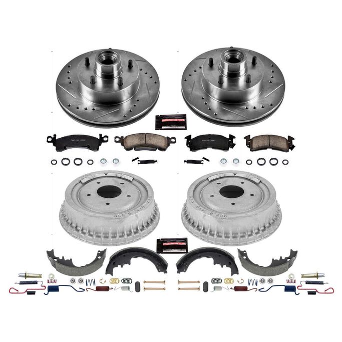 PWR-K15023DK, PowerStop Z23 Evolution Sport Disc and Drum Brake Upgrade Kits for 1970-1974 CAMARO, 1970-1973 FIREBIRD, 1975 SKYLARK - K15023DK в ОАЭ, Дубай. Состояние - новое. Цена ⁦2 050 AED⁩. Фото, контакты продавца | AUTO.AE