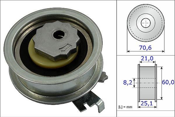 IFE-ZT0882, INA Timing Belt Tensioners for 2016-2017 A3 SPORTBACK E-TRON, 2013-2015 JETTA - ZT0882 في الإمارات العربية المتحدة, دبي. Condition - new. Price 190 AED. Photo, seller contacts | AUTO.AE