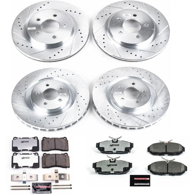 PWR-K4148-26, PowerStop Z26 Street Warrior Brake Upgrade Kits for 2011-2014 MUSTANG - K4148-26 в ОАЭ, Дубай. Состояние - новое. Цена ⁦2 680 AED⁩. Фото, контакты продавца | AUTO.AE