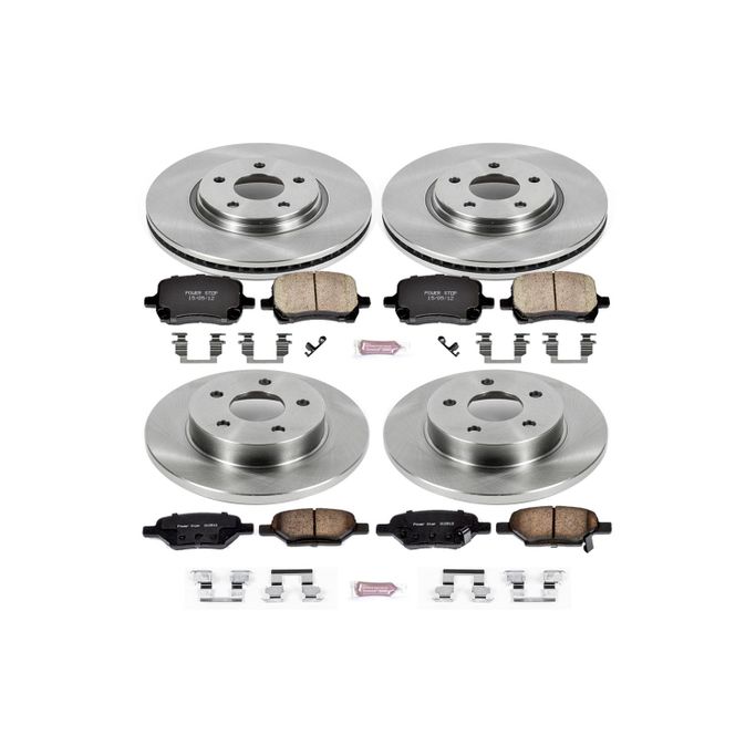 PWR-KOE2731, PowerStop Z17 Evolution Plus Stock Replacement Brake Kits KOE2731 в ОАЭ, Дубай. Состояние - новое. Цена 1 160 AED. Фото, контакты продавца | AUTO.AE