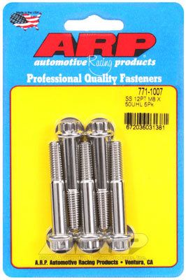 771-1007, ARP 771-1007 Metric Thread Bolt Kit M8 x 1.25 x 50 12pt SS bolts в ОАЭ, Дубай. Состояние - новое. Цена 260 AED. Фото, контакты продавца | AUTO.AE