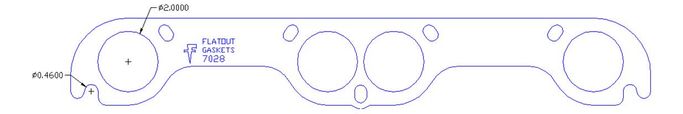 FOG-7028, Flatout Gaskets GPC Header Gaskets 7028 in UAE, Dubai. Condition - new. Price 170 AED. Photo, seller contacts | AUTO.AE