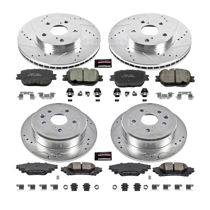 PWR-K6989, PowerStop Z23 Evolution Sport Brake Upgrade Kits for 2014-2015 IS250 - K6989 في الإمارات العربية المتحدة, دبي. Condition - new. Price 1,500 AED. Photo, seller contacts | AUTO.AE