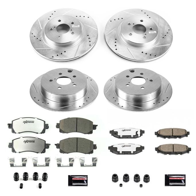 PWR-K7927-26, PowerStop Z26 Street Warrior Brake Upgrade Kits for 2018-2022 CROSSTREK, 2017-2022 IMPREZA - K7927-26 في الإمارات العربية المتحدة, دبي. Condition - new. Price ⁦2,080 AED⁩. Photo, seller contacts | AUTO.AE