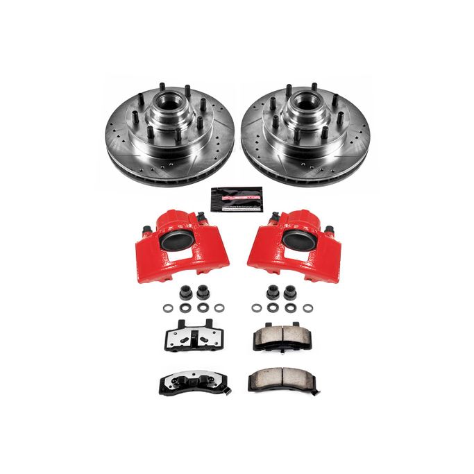 PWR-KC2947-36, PowerStop Z36 Truck and Tow Brake Upgrade Kits with Calipers KC2947-36 في الإمارات العربية المتحدة, دبي. Condition - new. Price ⁦3,020 AED⁩. Photo, seller contacts | AUTO.AE
