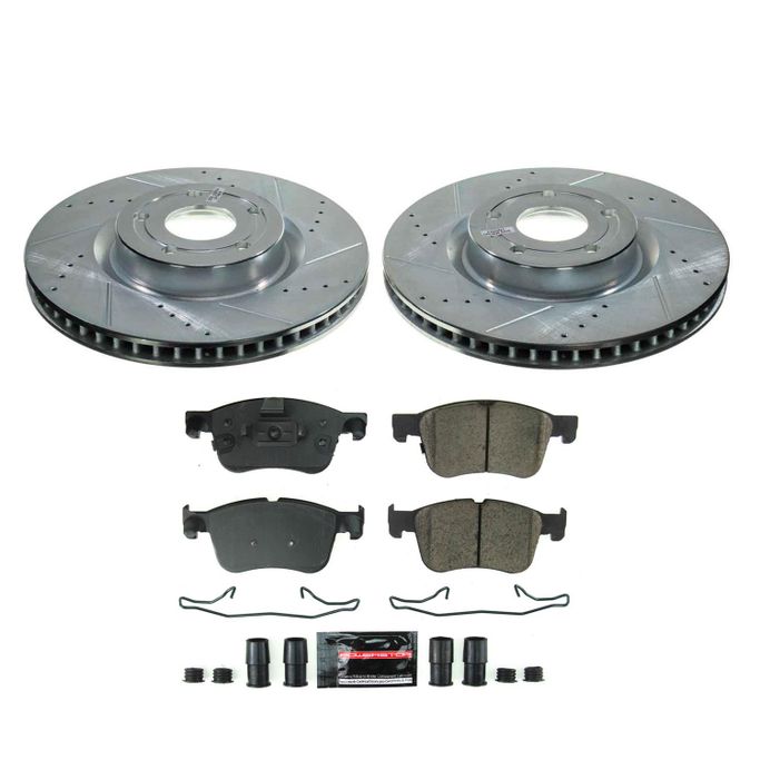 PWR-K8643, PowerStop Z23 Evolution Sport Brake Upgrade Kits for 2020-2024 ESCAPE, CORSAIR, 2021-2024 BRONCO SPORT - K8643 in UAE, Dubai. Condition - new. Price ⁦880 AED⁩. Photo, seller contacts | AUTO.AE