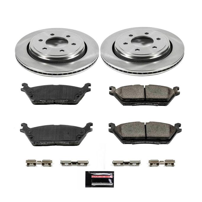 PWR-KOE6814, PowerStop Z17 Evolution Plus Stock Replacement Brake Kits for 2015-2017 F-150 - KOE6814 in UAE, Dubai. Condition - new. Price 820 AED. Photo, seller contacts | AUTO.AE
