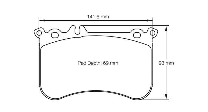 8188-RSL29, PAGID 8188-RSL29 Front Brake Pads for MERCEDES-BENZ A 45 AMG (W176) / CLA 45 AMG / SLK 55 AMG (R172) Iron Brakes في الإمارات العربية المتحدة, دبي. Condition - new. Price ⁦2,150 AED⁩. Photo, seller contacts | AUTO.AE