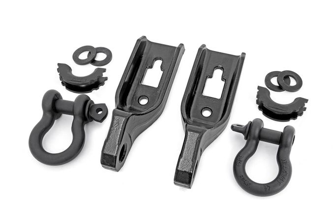 ROU-RS158, Rough Country Tow Hook Brackets for 2009-2020 F-150 - RS158 in UAE, Dubai. Condition - new. Price ⁦580 AED⁩. Photo, seller contacts | AUTO.AE