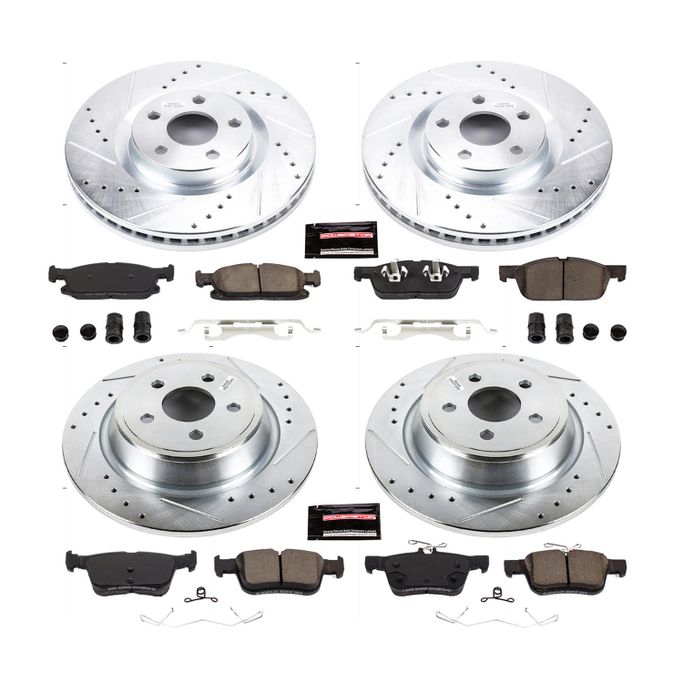 PWR-K7419, PowerStop Z23 Evolution Sport Brake Upgrade Kits for 2015-2021 EDGE - K7419 в ОАЭ, Дубай. Состояние - новое. Цена 1 910 AED. Фото, контакты продавца | AUTO.AE