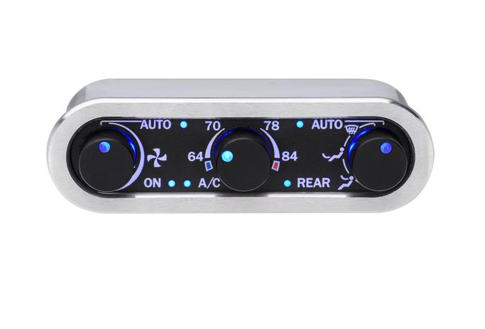 DAK-DCC3000HSSB, Dakota Digital Gen-IV VHX Three Knob Climate Control Systems DCC-3000HS-S-B в ОАЭ, Дубай. Состояние - новое. Цена ⁦2 260 AED⁩. Фото, контакты продавца | AUTO.AE