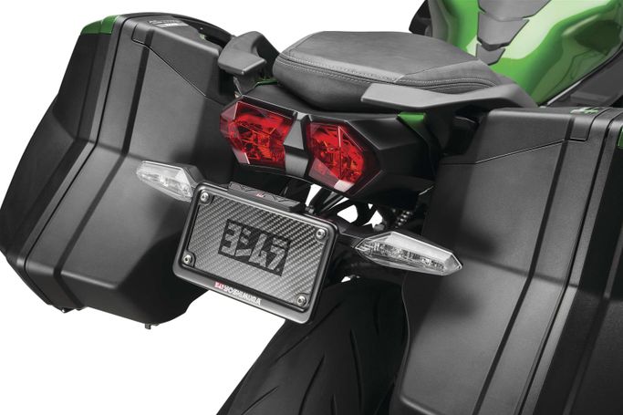 YSH-070BG142100, Yoshimura Fender Eliminator Kits for 2018 ZX1000 NINJA H2 SX, ZX1000 NINJA H2 SX SE, 2019-2021 ZX1000 NINJA H2 SX SE+ - 070BG142100 في الإمارات العربية المتحدة, دبي. Condition - new. Price ⁦930 AED⁩. Photo, seller contacts | AUTO.AE