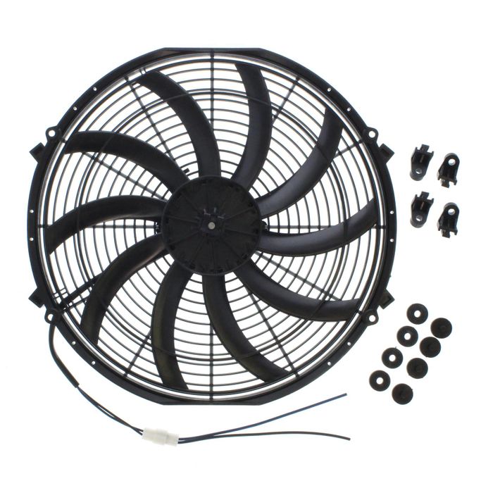 SUM-381147, 16 Inch 1,810 CFM Summit Racing™ Low-Profile High CFM Electric Fan SUM-381147 в ОАЭ, Дубай. Состояние - новое. Цена ⁦850 AED⁩. Фото, контакты продавца | AUTO.AE