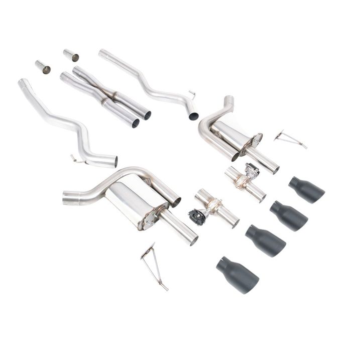 SSXFD426, MILLTEK SSXFD426 Cat-Back Exhaust, 2.76" (Cerakote Black GT-100 Tips) for FORD Mustang GT 5.0L Fastback (S650) 2024- in UAE, Dubai. Condition - new. Price ⁦17,160 AED⁩. Photo, seller contacts | AUTO.AE