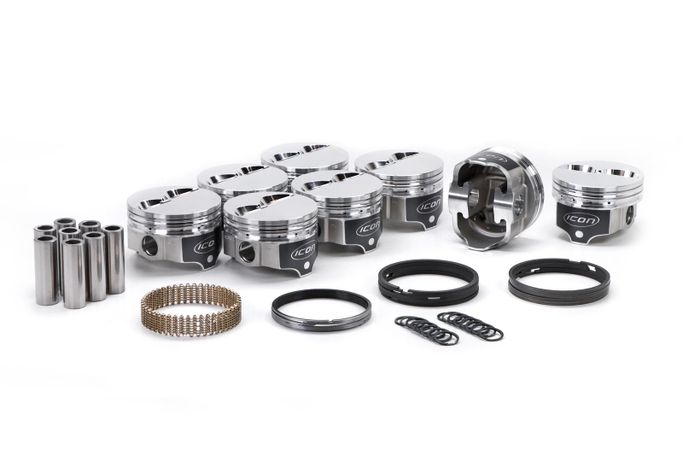 UEM-IC792KTD-040, ICON Premium Forged Piston and Ring Kits IC792KTD.040 в ОАЭ, Дубай. Состояние - новое. Цена ⁦3 740 AED⁩. Фото, контакты продавца | AUTO.AE