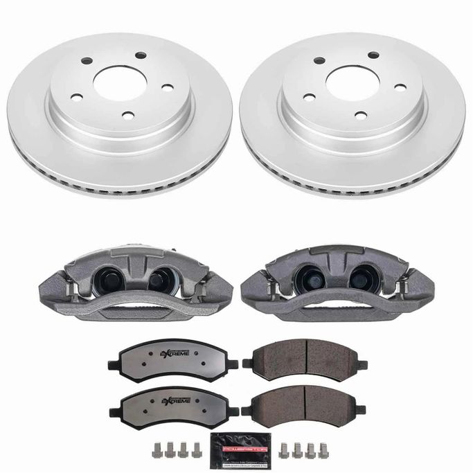 PWR-CPR2163A-36, PowerStop Z36 Truck and Tow Evolution GEOMET Coated Brake Upgrade Kits with Calipers CPR2163A-36 في الإمارات العربية المتحدة, دبي. Condition - new. Price ⁦2,050 AED⁩. Photo, seller contacts | AUTO.AE