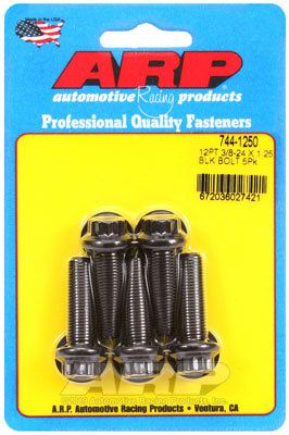 744-1250, ARP 744-1250 SAE Bolt Kit 3/8-24 x 1.250 12pt 7/16 wrenching black oxide bolts في الإمارات العربية المتحدة, دبي. Condition - new. Price 190 AED. Photo, seller contacts | AUTO.AE
