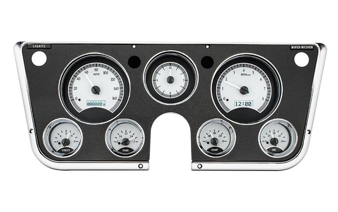 DAK-VHX67CPASB, Dakota Digital VHX Series Direct-Fit Analog Gauge Systems VHX-67C-PA-S-B in UAE, Dubai. Condition - new. Price ⁦4,880 AED⁩. Photo, seller contacts | AUTO.AE