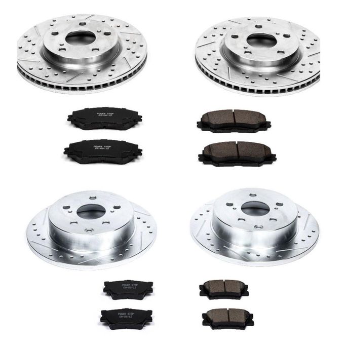 PWR-K4100, PowerStop Z23 Evolution Sport Brake Upgrade Kits for 2010-2012 HS250H, 2006-2018 RAV4 - K4100 في الإمارات العربية المتحدة, دبي. Condition - new. Price 1,630 AED. Photo, seller contacts | AUTO.AE