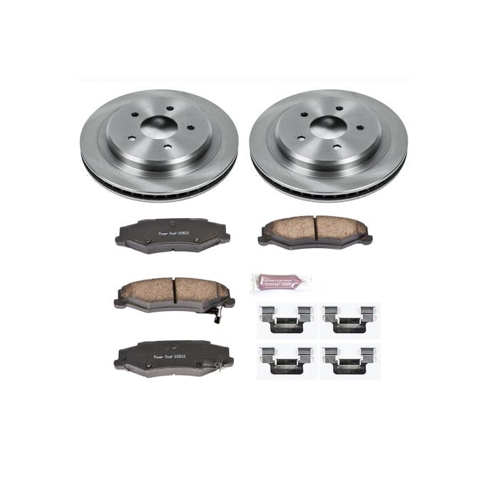 PWR-KOE1563, PowerStop Z17 Evolution Plus Stock Replacement Brake Kits for 1997-2013 CORVETTE, 2004-2009 XLR - KOE1563 в ОАЭ, Дубай. Состояние - новое. Цена 640 AED. Фото, контакты продавца | AUTO.AE