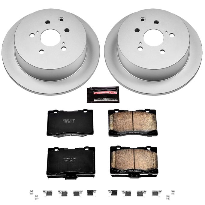 PWR-CRK5864, PowerStop Z17 Evolution Plus GEOMET Coated Brake Kits CRK5864 в ОАЭ, Дубай. Состояние - новое. Цена 810 AED. Фото, контакты продавца | AUTO.AE