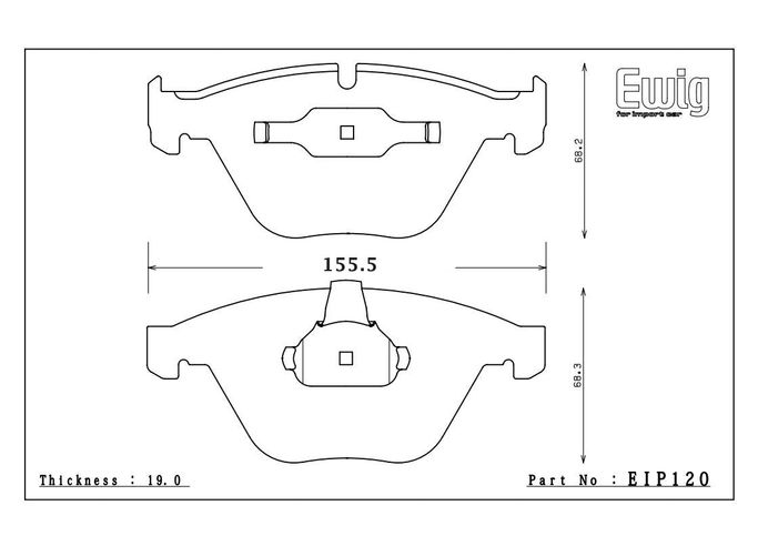 EIP120MA45B, ENDLESS EIP120MA45B Front brake pads BMW Z4 E89 sDRIVE35i/35is/M3 E92 4.0/E90/E92 335i في الإمارات العربية المتحدة, دبي. Condition - new. Price 2,070 AED. Photo, seller contacts | AUTO.AE