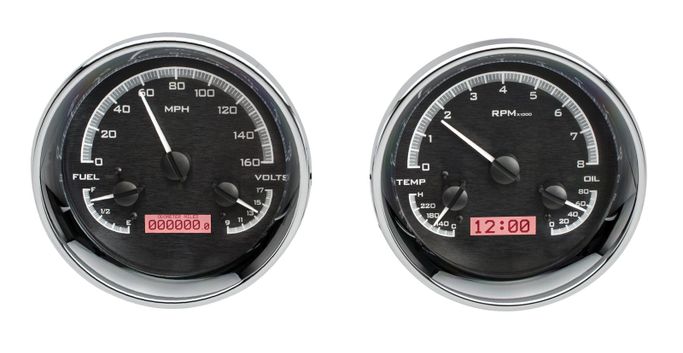 DAK-VHX-1014-K-R, Dakota Digital VHX Series Universal Round Analog Gauge Kits VHX-1014-K-R в ОАЭ, Дубай. Состояние - новое. Цена ⁦4 520 AED⁩. Фото, контакты продавца | AUTO.AE