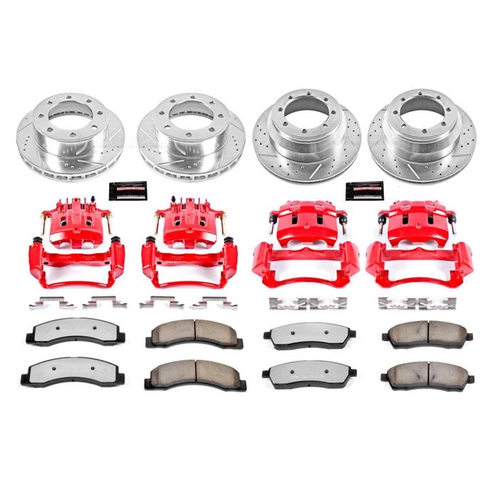 PWR-KC1907A-36, PowerStop Z36 Truck and Tow Brake Upgrade Kits with Calipers for 2000-2004 F-350 SUPER DUTY - KC1907A-36 в ОАЭ, Дубай. Состояние - новое. Цена ⁦6 400 AED⁩. Фото, контакты продавца | AUTO.AE