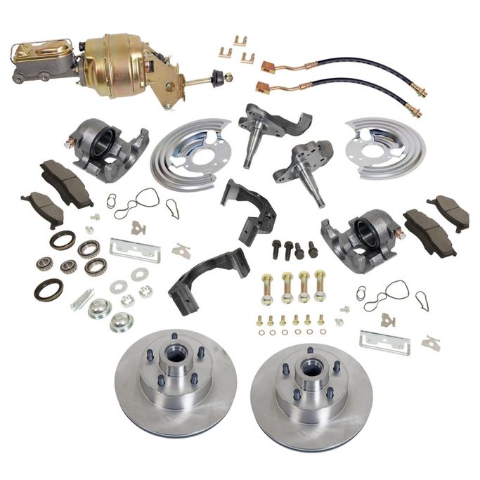SUM-BK1509, Summit Racing™ Front Disc Brake Conversion Kit for Challenger, Charger, Coronet, Barracuda, Belvedere, GTX, Road Runner, Satellite في الإمارات العربية المتحدة, دبي. Condition - new. Price 5,150 AED. Photo, seller contacts | AUTO.AE