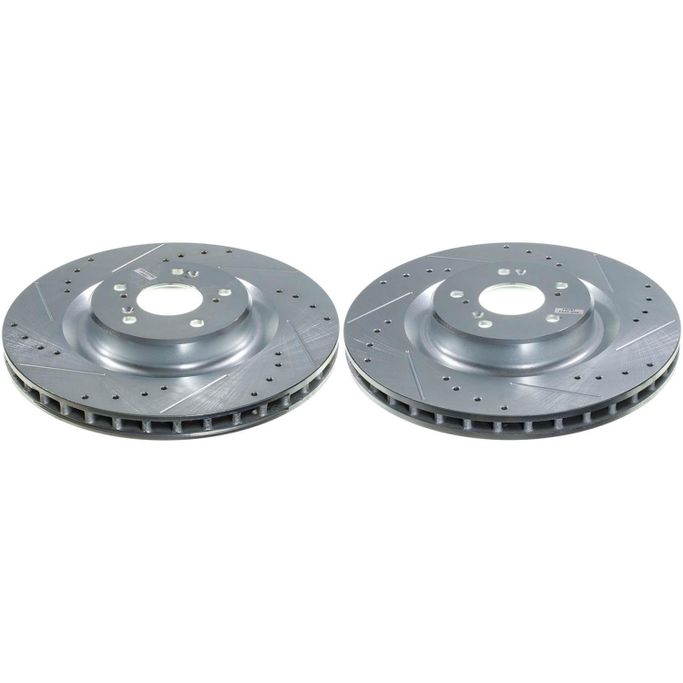 PWR-JBR1933XPR, PowerStop Evolution Drilled and Slotted Rotors for 2022-2026 MDX, 2021-2025 TLX - JBR1933XPR в ОАЭ, Дубай. Состояние - новое. Цена ⁦850 AED⁩. Фото, контакты продавца | AUTO.AE